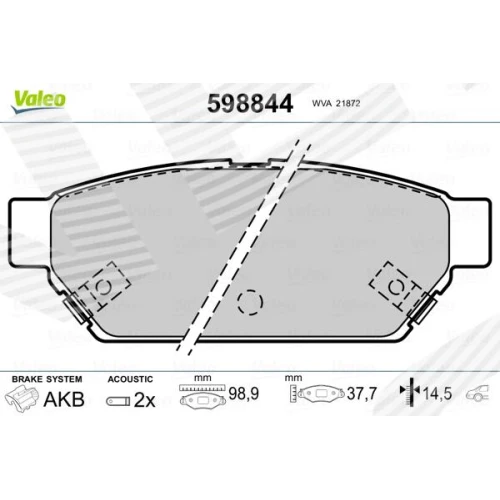 BRAKE PADS FOR DISC BRAKES - 0