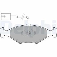 Brake pads for disc brakes