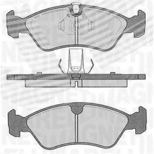 BRAKE PADS FOR DISC BRAKES - 0