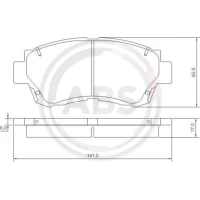 Brake pads for disc brakes