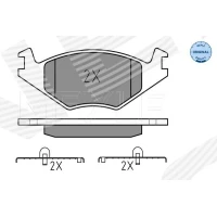 Brake pads for disc brakes