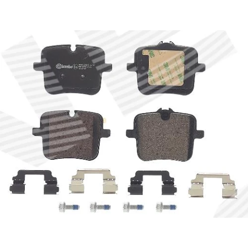 BRAKE PADS FOR DISC BRAKES - 1