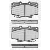 Brake pads for disc brakes