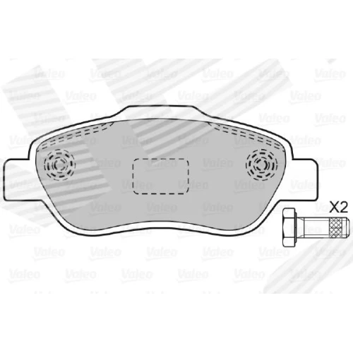 BRAKE PADS FOR DISC BRAKES - 1