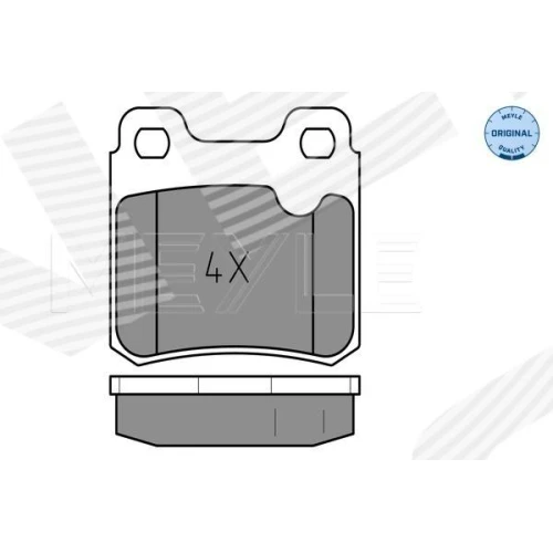 BRAKE PADS FOR DISC BRAKES - 0