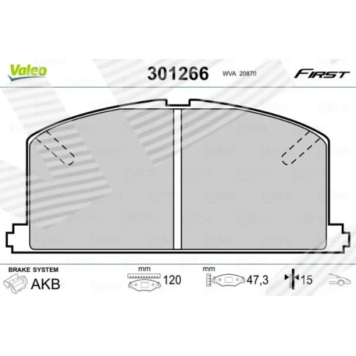 BRAKE PADS FOR DISC BRAKES - 0