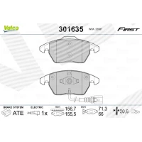 Brake pads for disc brakes