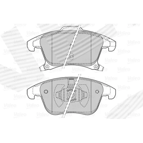 BRAKE PADS FOR DISC BRAKES - 1