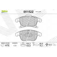 Brake pads for disc brakes