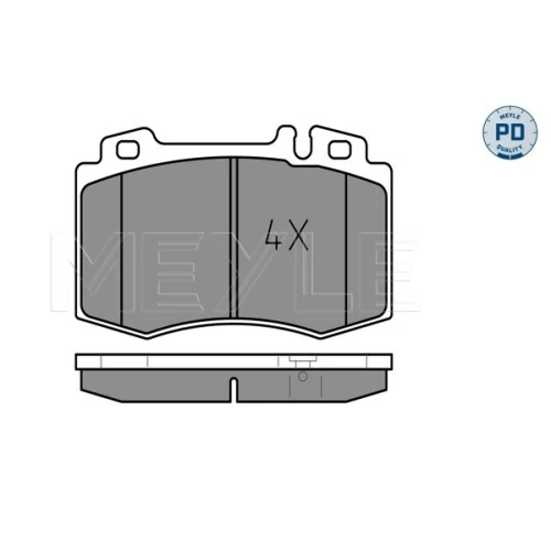 BRAKE PADS FOR DISC BRAKES - 1