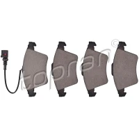 Brake pads for disc brakes