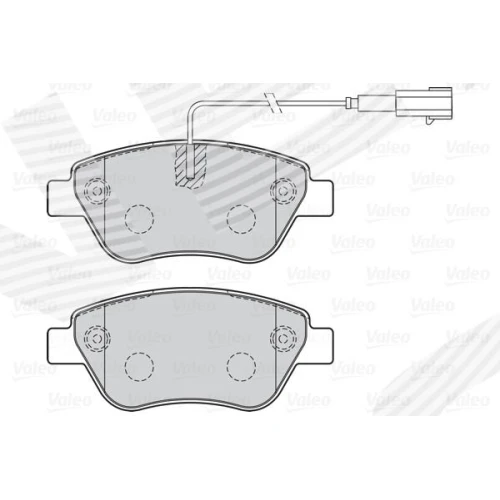 BRAKE PADS FOR DISC BRAKES - 1