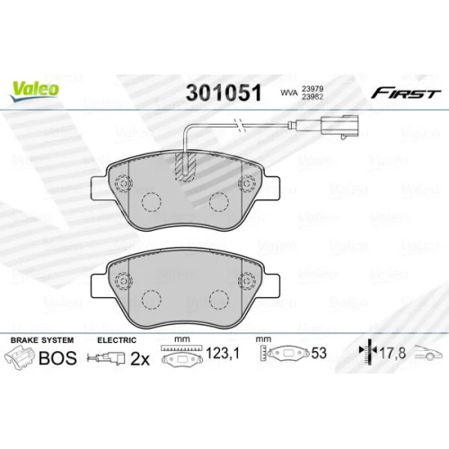 BRAKE PADS FOR DISC BRAKES - 0