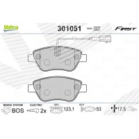 Brake pads for disc brakes