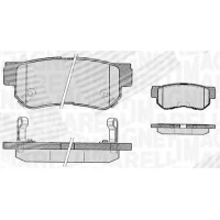 Brake pads for disc brakes