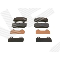 Brake pads for disc brakes