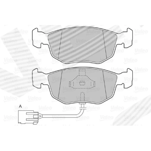 BRAKE PADS FOR DISC BRAKES - 1