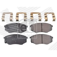 Brake pads for disc brakes