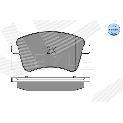 BRAKE PADS FOR DISC BRAKES - 1