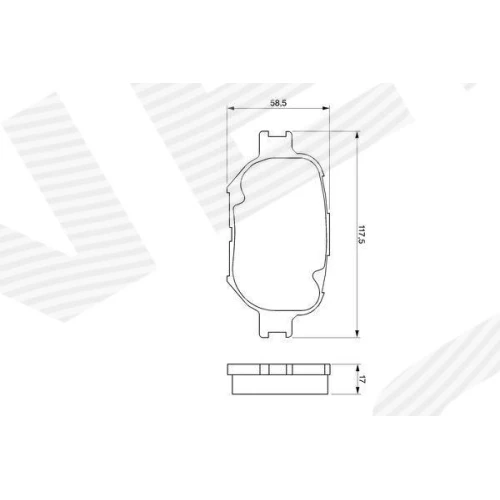 BRAKE PADS FOR DISC BRAKES - 4