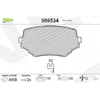 Brake pads for disc brakes