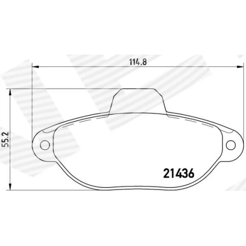 BRAKE PADS FOR DISC BRAKES - 0