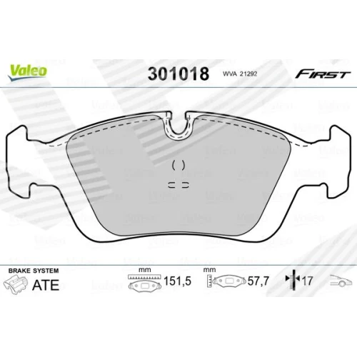 BRAKE PADS FOR DISC BRAKES - 0