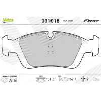 Brake pads for disc brakes