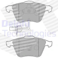 Brake pads for disc brakes