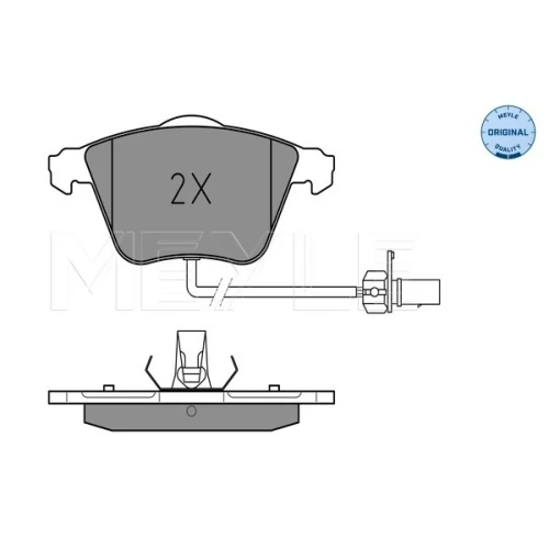 BRAKE PADS FOR DISC BRAKES - 1