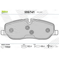 Brake pads for disc brakes