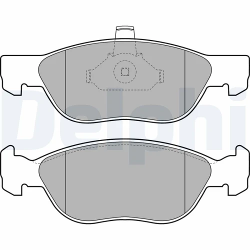 BRAKE PADS FOR DISC BRAKES - 0