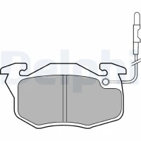 Brake pads for disc brakes