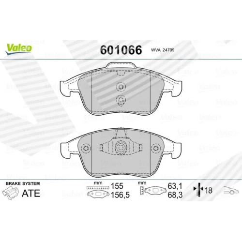 BRAKE PADS FOR DISC BRAKES - 0