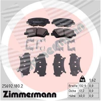 Brake pads for disc brakes