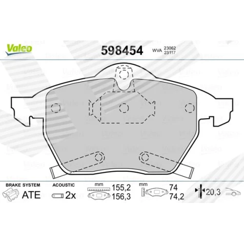 BRAKE PADS FOR DISC BRAKES - 0