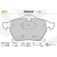 Brake pads for disc brakes