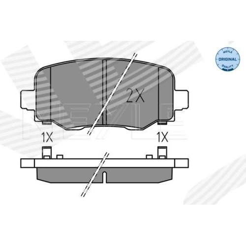 BRAKE PADS FOR DISC BRAKES - 0