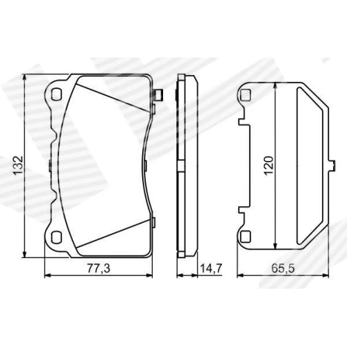 BRAKE PADS FOR DISC BRAKES - 6