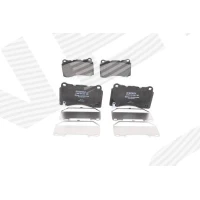 Brake pads for disc brakes