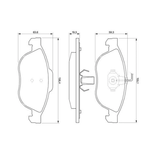 BRAKE PADS FOR DISC BRAKES - 4