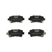 Brake pads for disc brakes