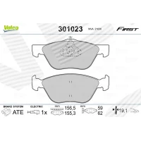 Brake pads for disc brakes