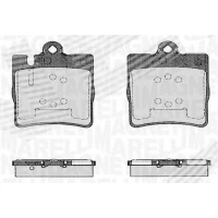 Brake pads for disc brakes