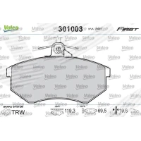 Brake pads for disc brakes