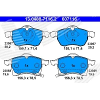 Brake pads for disc brakes