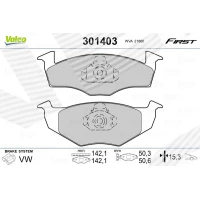 Brake pads for disc brakes