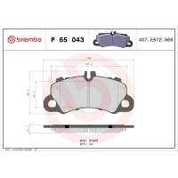 Brake pads for disc brakes