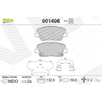 Brake pads for disc brakes