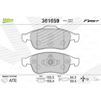 Brake pads for disc brakes